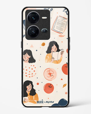 Page Pleasure [BREATHE] Glass Case Phone Cover (Vivo)