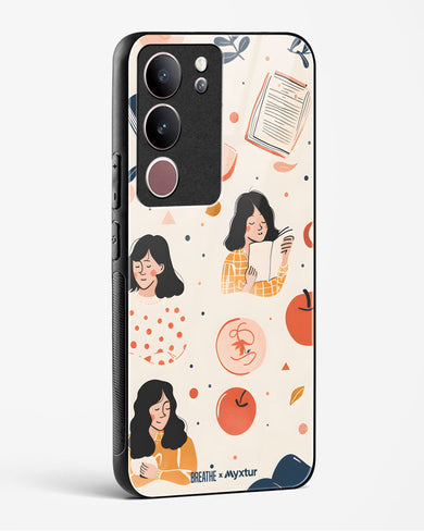 Page Pleasure [BREATHE] Glass Case Phone Cover (Vivo)