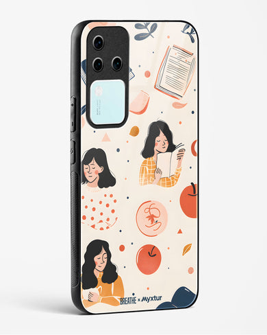 Page Pleasure [BREATHE] Glass Case Phone Cover (Vivo)