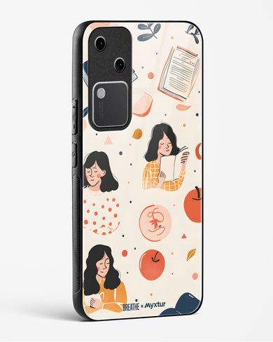 Page Pleasure [BREATHE] Glass Case Phone Cover (Vivo)