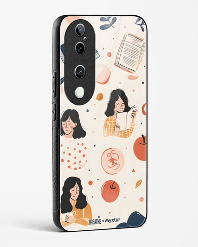 Page Pleasure [BREATHE] Glass Case Phone Cover (Vivo)