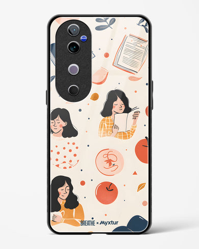 Page Pleasure [BREATHE] Glass Case Phone Cover (Vivo)