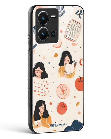 Page Pleasure [BREATHE] Glass Case Phone Cover (Vivo)