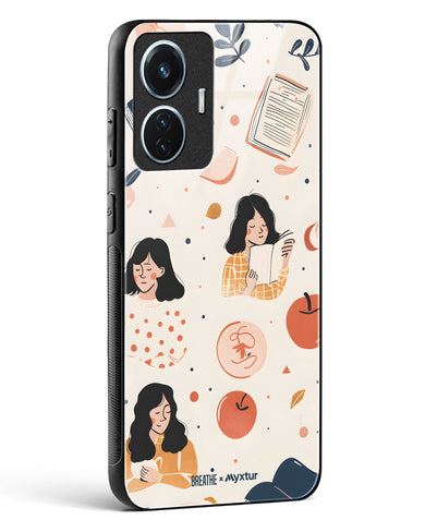 Page Pleasure [BREATHE] Glass Case Phone Cover (Vivo)