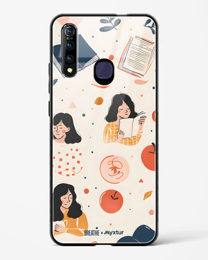 Page Pleasure [BREATHE] Glass Case Phone Cover (Vivo)