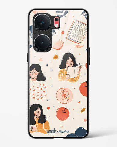 Page Pleasure [BREATHE] Glass Case Phone Cover (Vivo)