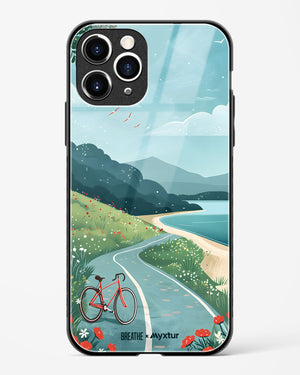 Bicycle Shoreline [BREATHE] Glass Case Phone Cover (Apple)