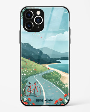 Bicycle Shoreline [BREATHE] Glass Case Phone Cover (Apple)