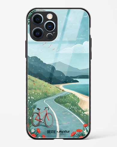 Bicycle Shoreline [BREATHE] Glass Case Phone Cover (Apple)