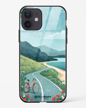 Bicycle Shoreline [BREATHE] Glass Case Phone Cover (Apple)