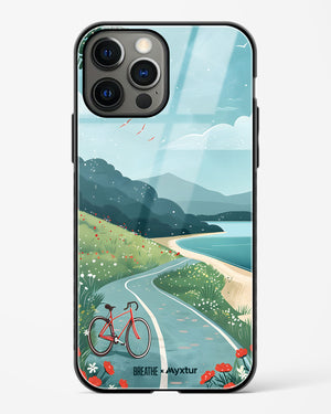 Bicycle Shoreline [BREATHE] Glass Case Phone Cover (Apple)