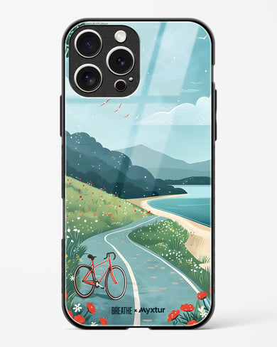 Bicycle Shoreline [BREATHE] Glass Case Phone Cover (Apple)