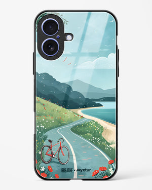 Bicycle Shoreline [BREATHE] Glass Case Phone Cover (Apple)