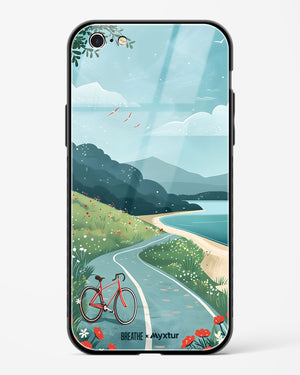 Bicycle Shoreline [BREATHE] Glass Case Phone Cover (Apple)