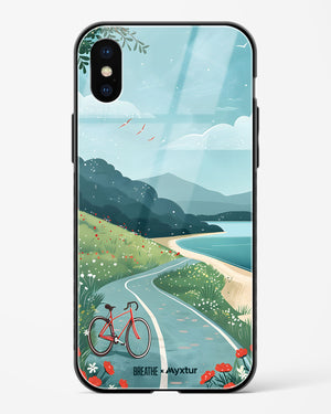 Bicycle Shoreline [BREATHE] Glass Case Phone Cover (Apple)