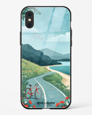 Bicycle Shoreline [BREATHE] Glass Case Phone Cover (Apple)
