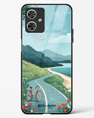 Bicycle Shoreline [BREATHE] Glass Case Phone Cover (Motorola)