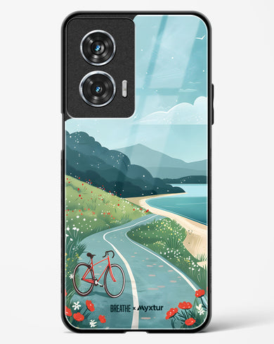 Bicycle Shoreline [BREATHE] Glass Case Phone Cover (Motorola)