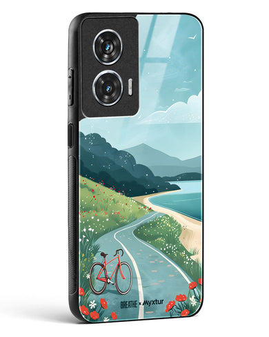Bicycle Shoreline [BREATHE] Glass Case Phone Cover (Motorola)