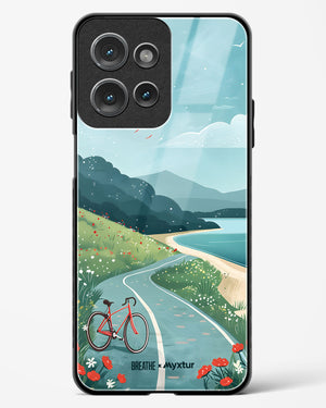 Bicycle Shoreline [BREATHE] Glass Case Phone Cover (Motorola)