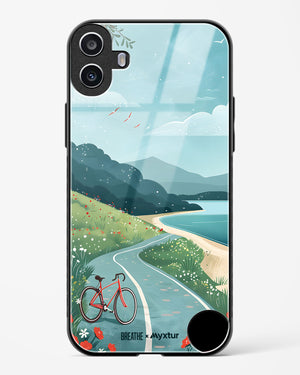 Bicycle Shoreline [BREATHE] Glass Case Phone Cover (Nothing)