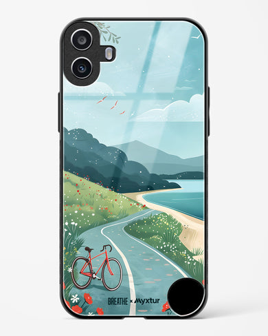 Bicycle Shoreline [BREATHE] Glass Case Phone Cover (Nothing)