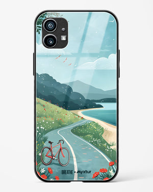Bicycle Shoreline [BREATHE] Glass Case Phone Cover (Nothing)