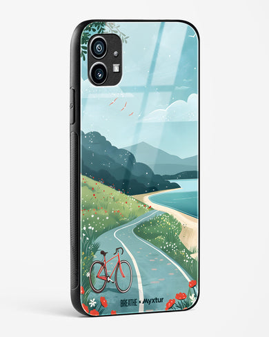 Bicycle Shoreline [BREATHE] Glass Case Phone Cover (Nothing)