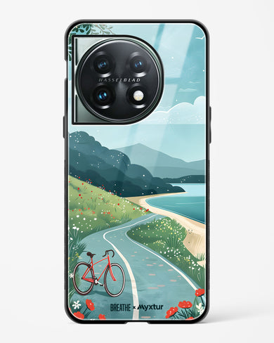 Bicycle Shoreline [BREATHE] Glass Case Phone Cover (OnePlus)