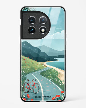 Bicycle Shoreline [BREATHE] Glass Case Phone Cover (OnePlus)