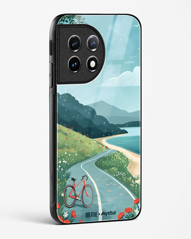 Bicycle Shoreline [BREATHE] Glass Case Phone Cover (OnePlus)