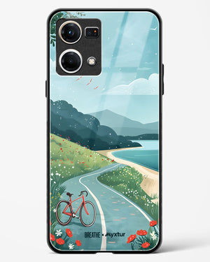 Bicycle Shoreline [BREATHE] Glass Case Phone Cover (Oppo)