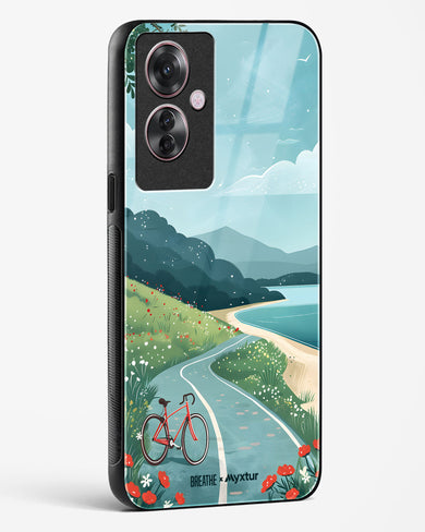 Bicycle Shoreline [BREATHE] Glass Case Phone Cover (Oppo)