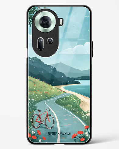 Bicycle Shoreline [BREATHE] Glass Case Phone Cover (Oppo)