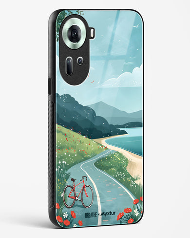 Bicycle Shoreline [BREATHE] Glass Case Phone Cover (Oppo)