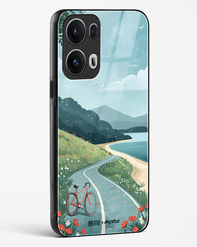 Bicycle Shoreline [BREATHE] Glass Case Phone Cover (Oppo)
