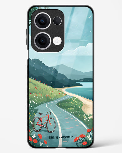 Bicycle Shoreline [BREATHE] Glass Case Phone Cover (Oppo)