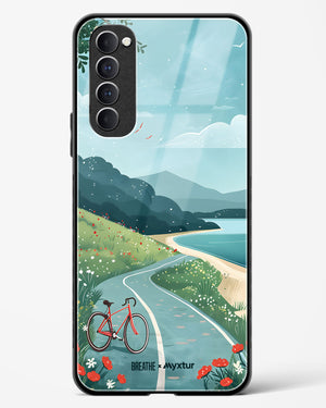 Bicycle Shoreline [BREATHE] Glass Case Phone Cover (Oppo)