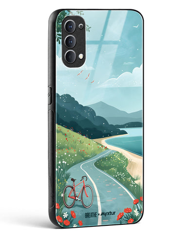 Bicycle Shoreline [BREATHE] Glass Case Phone Cover (Oppo)