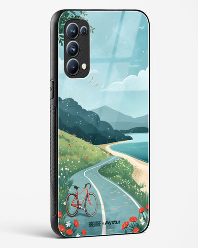 Bicycle Shoreline [BREATHE] Glass Case Phone Cover (Oppo)