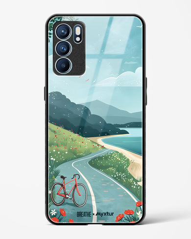 Bicycle Shoreline [BREATHE] Glass Case Phone Cover (Oppo)