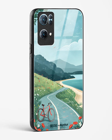 Bicycle Shoreline [BREATHE] Glass Case Phone Cover (Oppo)
