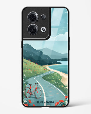 Bicycle Shoreline [BREATHE] Glass Case Phone Cover (Oppo)