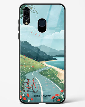 Bicycle Shoreline [BREATHE] Glass Case Phone Cover (Samsung)