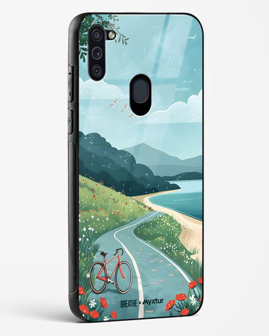 Bicycle Shoreline [BREATHE] Glass Case Phone Cover (Samsung)