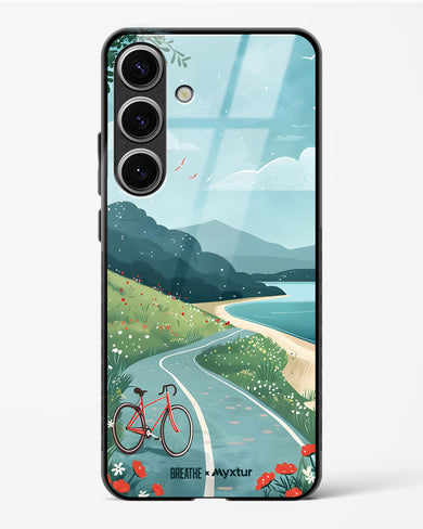 Bicycle Shoreline [BREATHE] Glass Case Phone Cover (Samsung)