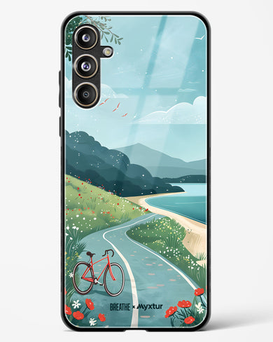 Bicycle Shoreline [BREATHE] Glass Case Phone Cover (Samsung)