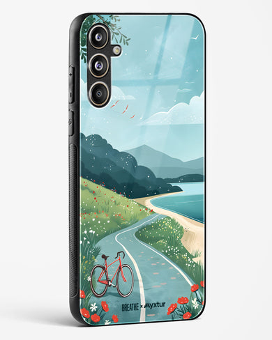 Bicycle Shoreline [BREATHE] Glass Case Phone Cover (Samsung)