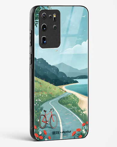 Bicycle Shoreline [BREATHE] Glass Case Phone Cover (Samsung)