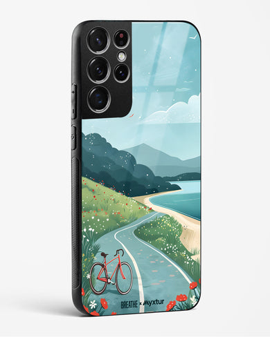 Bicycle Shoreline [BREATHE] Glass Case Phone Cover (Samsung)